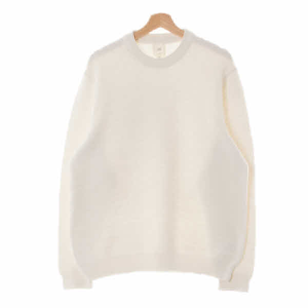 h&m 아이보리 면 와플긴팔니트스웨터