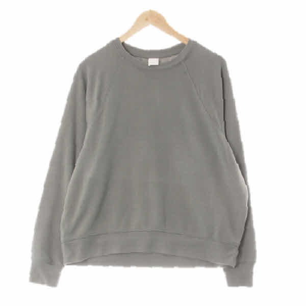 h&m 미네랄그린 비스코스혼방 심플클래식나그랑맨투맨
