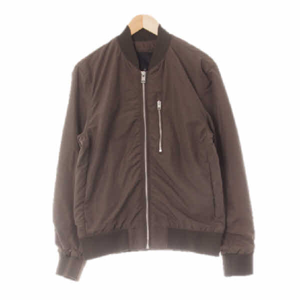 h&m 카키 반광블루종