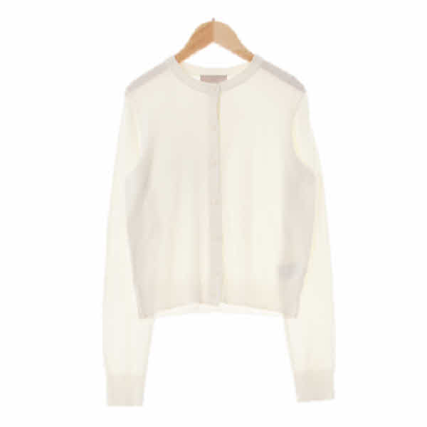 h&m 아이보리 라운드넥시보리가디건