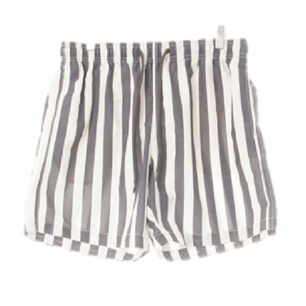 h&m 다크포레스트그린아이보리 스트라이프 멀티액티브숏츠