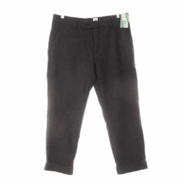 h&m 차콜 울혼방 카브라모직슬랙스팬츠