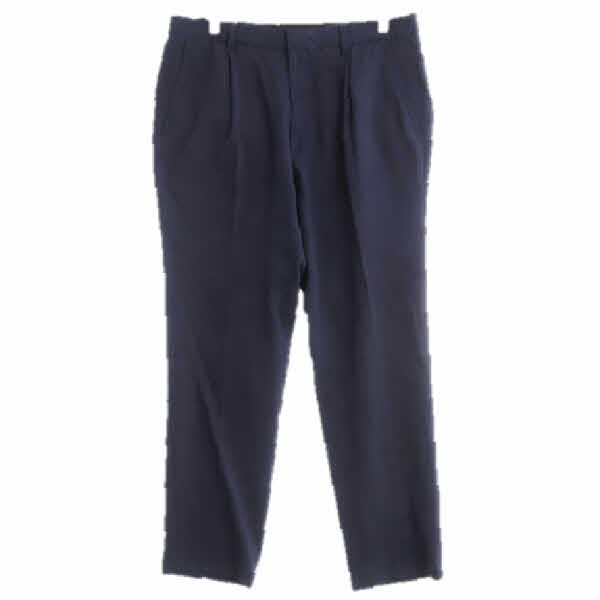 갤럭시 네이비 앞주름라이트슬랙스