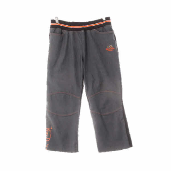 vondutch 네이비블랙 프린팅 스티치절개투톤9부팬츠