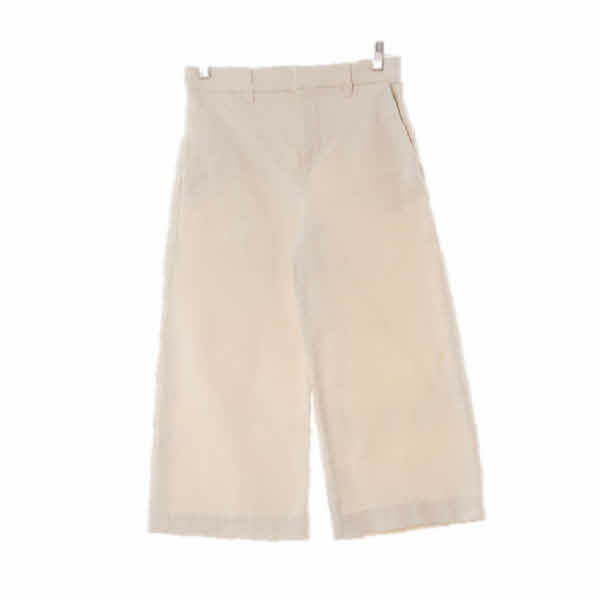 jbrand for theory 아이보리 면혼방 스트레치와이드팬츠
