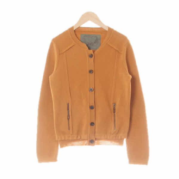 bcbg 카멜 울 디파인라운드가디건
