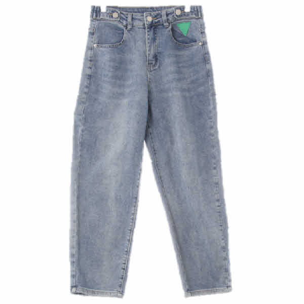 odivajeans 중청 데님 하이맘핏크롭패치진