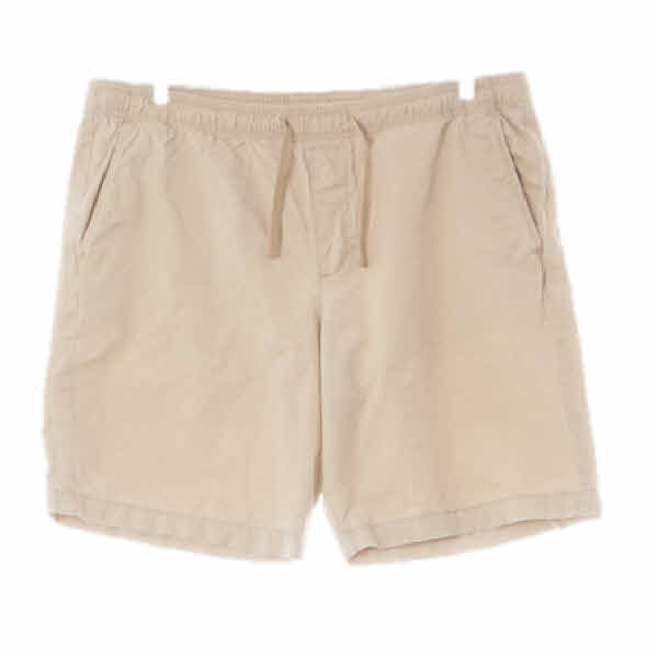 gap 아몬드오일베이지 면 베이직워크반바지