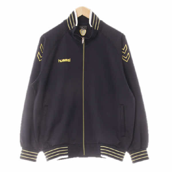 hummel 네이비 배색라인포인트집업