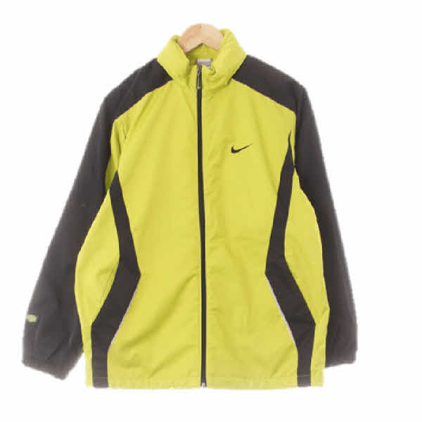 나이키 라임펀치블랙 컬러블록트레이닝자켓