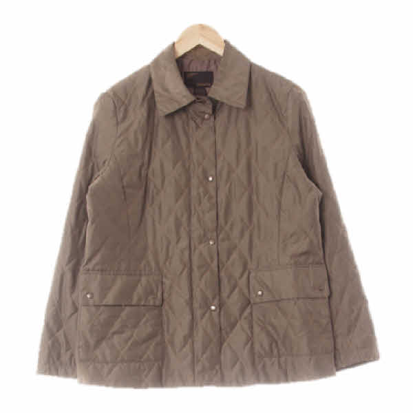 franche 모카 다이아퀼팅재킷