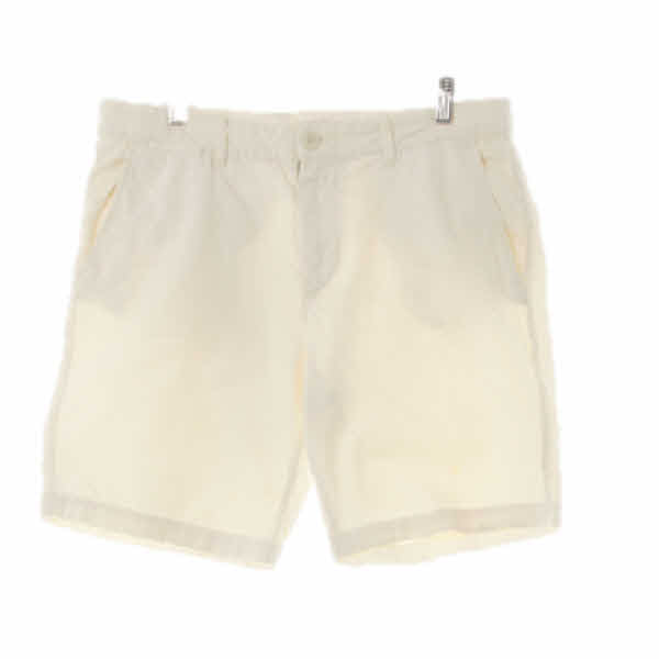 h&m 아이보리 면 베이직치노숏츠
