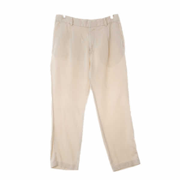 h&m 아이보리 원핀턱베이직팬츠 