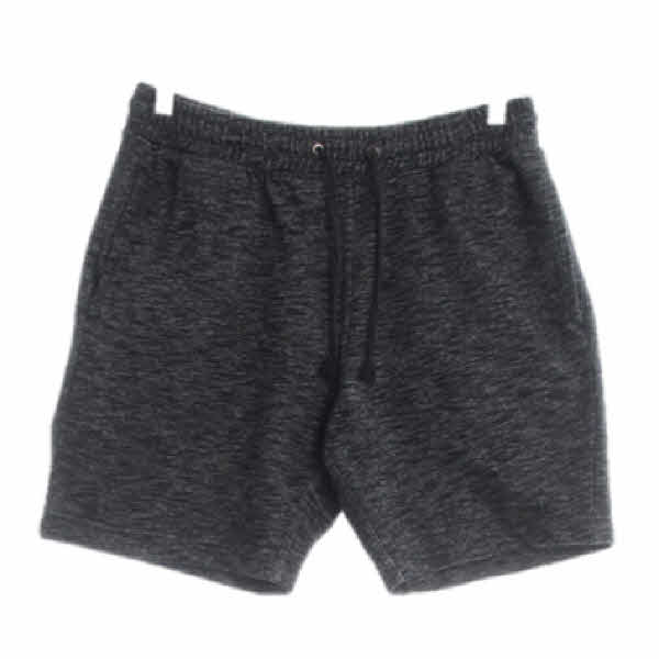h&m 블랙 면혼방 트레이닝반바지