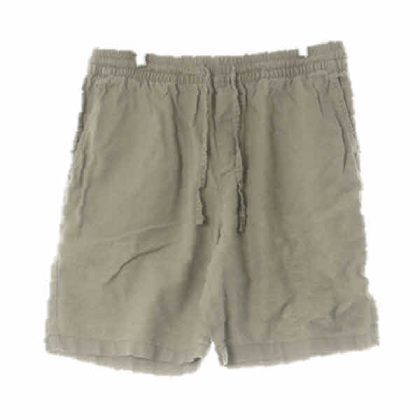 h&m 티그린 린넨혼방 워시드밴딩반바지