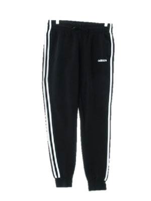 아디다스 블랙 면혼방 트레이닝조거팬츠