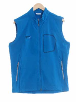 schoffel 블루 집업베스트 