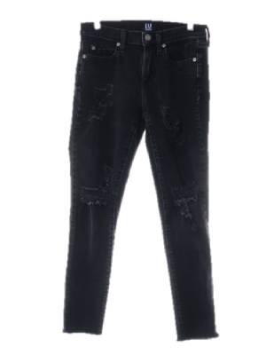 gap 다크그레이 데님 데미지트루스키니진