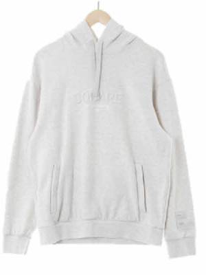 k2 그레이 면혼방 후드티