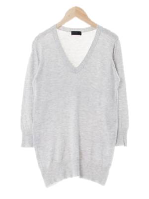 [JPN] apart by lowrys 그레이 브이넥니트