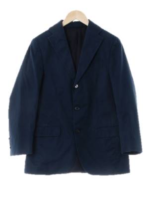 boontheshop 네이비 면 정장자켓