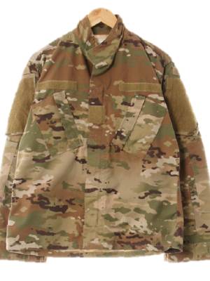 USArmy 라이트카키믹스 카모 면혼방 숏군복상의