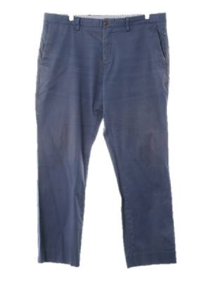 타미힐피거 클래식블루 면혼방 스트레이트핏치노팬츠