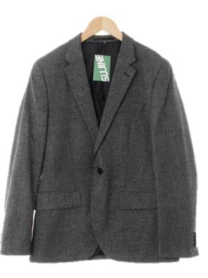 h&m 블랙믹스 비스코스혼방 원버튼블레이저