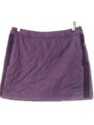 캘러웨이 인디퍼플 투톤사선퀼팅패딩미니스커트