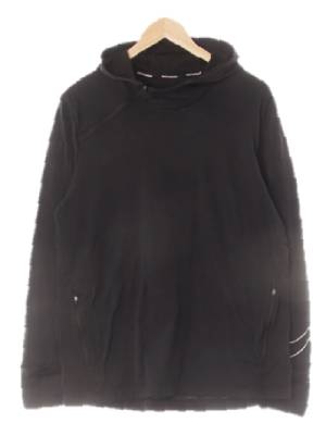 나이키 블랙 사선지퍼긴팔후드티