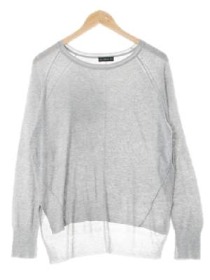 자라니트 그레이 보트넥나그랑언발드레이프니트