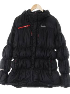 트렉스타 블랙 후드숏패딩