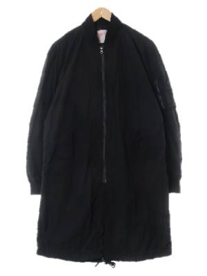 에잇세컨즈 블랙 노카라아노락롱야상재킷