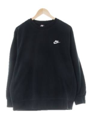 나이키 네이비 면혼방 가슴로고스웨트셔츠