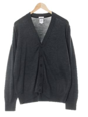 gap 그레이 울 모던가디건