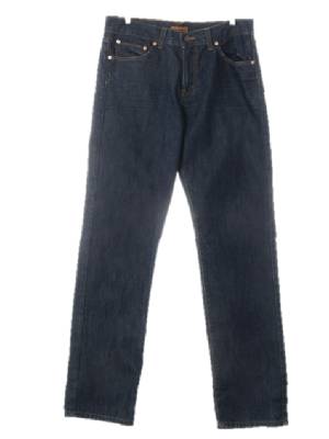 parkersjeans 진청 데님 미드라이즈페이퍼드슬림핏진