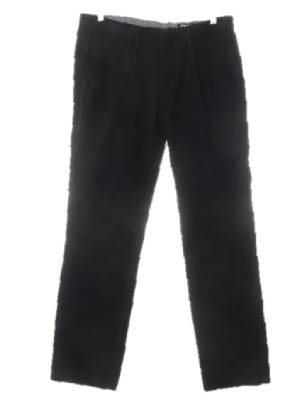 dkny 블랙 면혼방 심플치노팬츠