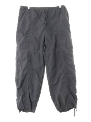 h&m 다크그레이 스티치절개라인바람막이팬츠