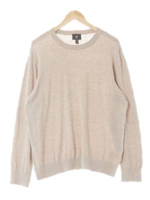 h&m 베이지 면 시보리베이직니트