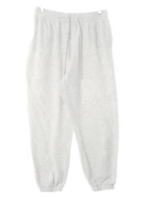 h&m 라이트그레이 면혼방 밴딩기모트레이닝조거팬츠