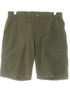 coleman 카키 나일론 밴딩포켓4부트레킹팬츠