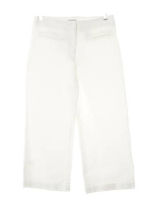 h&m 화이트 데님 스트레치와이드스트레이트진