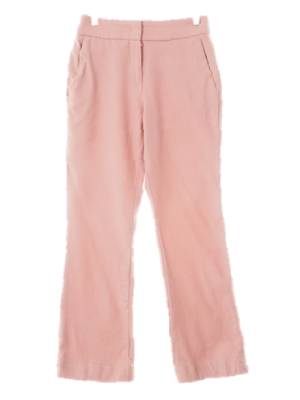타임 핑크넥타르 울혼방 모직세미부츠컷슬랙스