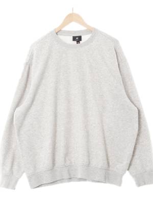 h&m 라이트멜란지그레이 면혼방 스웨트셔츠