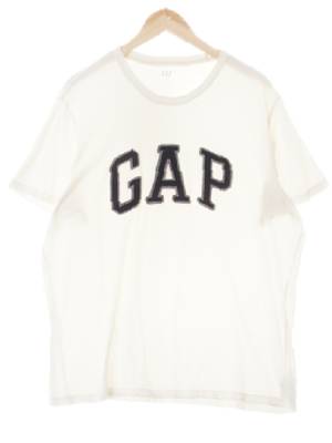 gap 화이트 면 빅로고반팔티