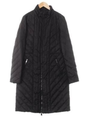 dkny 블랙 덕다운 반목경량롱패딩