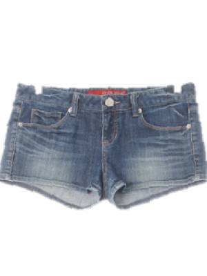 Guess 진청 데님 워시드슈퍼숏진