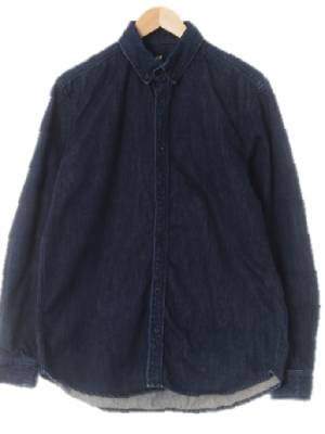 h&m 중청 데님 베이직셔츠