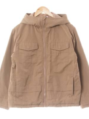 uniqlo White mountaineering 모카브라운 하이넥포켓반광점퍼