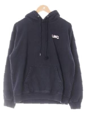 lmc 빈티지네이비 면 레귤러핏후드티